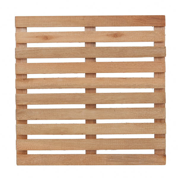 Treliça para Jardim Vertical Madeira Marrom 40x40cm Massol