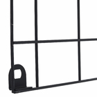 Treliça para Jardim Vertical MIni Metal Preto 50x50cm Alambre