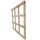 Treliça para Plantas 50x50cm em Madeira Pinus Natural Massol