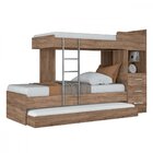 Treliche 03 Gavetas Com Escada Em Alumínio E Proteção Lateral