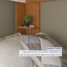 Treliche 100% Mdf Com Prateleira Vegas Branco/ypê