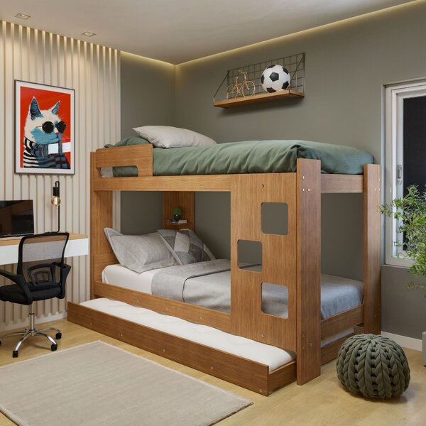 Treliche 100% Mdf Com Prateleira Vegas Ypê