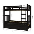 Treliche 3 Gavetas Madeira Maciça Saraiva