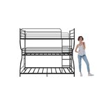 Treliche Casal + Solteiro + Casal Em Ferro - Robin Preto