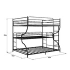 Treliche Casal + Solteiro + Casal - Robin Preto