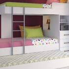 Treliche Com 3 Gavetas Branco Plus Santos Andirá