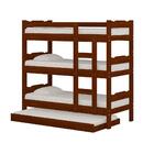 Treliche Com Auxiliar Em Madeira Macica Castanho