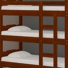 Treliche Com Auxiliar Em Madeira Macica Castanho