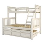 Treliche Com Cama De Casal 3 Gavetas Madeira Maciça Saraiva