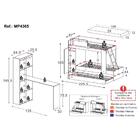 Treliche Com Colchões Inclusos 1 Porta E Escrivaninha Multimó