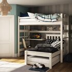 Treliche Com Escrivaninha Madeira Maciça Jk Espresso Móveis B