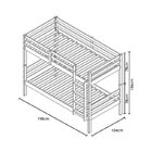 Treliche Com Gavetão/cama Auxiliar Madeira Maciça Teen Play C