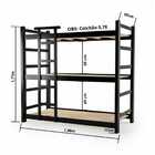 Treliche De Madeira Maciça Super Resistente 5x9 Com Escada Pr