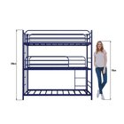 Treliche De Solteiro Em Ferro Jack Azul