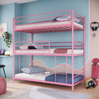 Treliche De Solteiro Em Ferro Jack Rosa Bebe