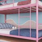 Treliche De Solteiro Em Ferro Jack Rosa Bebe