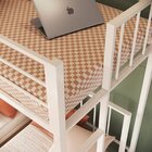 Treliche De Solteiro Em Ferro Max Branco