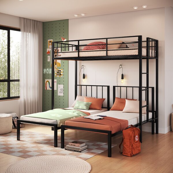 Treliche De Solteiro Em Ferro Max Preto