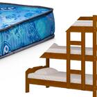 Treliche Em Madeira Maciça Esmeralda Nemargi Imbuia Com 3 Col