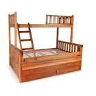 Treliche Estação Madeira Maciça Mogno Mel