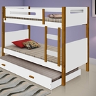 Treliche Heloisa Branco Mel Com 3 Colchões