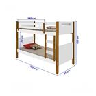 Treliche Heloisa Branco Mel Com 3 Colchões