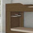 Treliche Incabras Hibisco Solteiro Mdf Com Prateleira