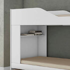 Treliche Incabras Hibisco Solteiro Mdf Com Prateleira