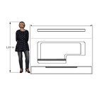 Treliche Infantil 153cm X 195cm Lumi Branco