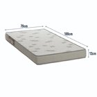 Treliche Infantil Com Cama Auxiliar 3 Colchões Branco/aveiro