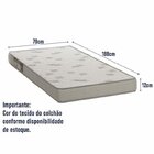 Treliche Infantil Com Cama Auxiliar 3 Colchões Branco/aveiro