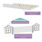 Treliche Infantil Garden C/ Painel Superior Branco/cinza - C