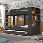 Treliche Infantil/juvenil Com Estante 2 Portas 6 Nichos Olive