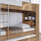 Treliche Juvenil Solteiro 3 Gavetas 4 Nichos Com Baú Plus Ata