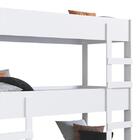 Treliche Juvenil Solteiro Com Escada Everest A05 Branco - Mpo