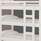 Treliche Madeira Maciça Com Auxiliar E 4 Colchões Branca Esme