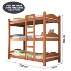 Treliche Madeira Maciça Julia Pederpinus Castanho