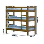 Treliche Madeira Maciça Nogueira Dormitório Shop Jm