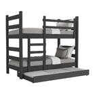 Treliche Madeira Maciça - Vira 2 Camas - Para Colchão 78/88 X