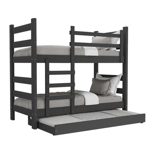 Treliche Madeira Maciça - Vira 2 Camas - Para Colchão 78/88 X