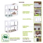 Treliche Mdp Proteção Lateral Montagem Reversível Sem Colchão