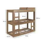 Treliche Mdp Proteção Lateral Montagem Reversível Sem Colchão