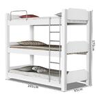 Treliche Mônaco Branca Com 3 Colchões