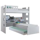 Treliche Multifuncional Com Escrivaninha Branco Mpozenato