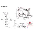 Treliche Para Colchão 78x188cm Com 1 Porta E Escrivaninha Mul
