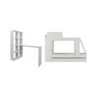 Treliche Para Colchão 78x188cm Com 1 Porta E Escrivaninha Mul