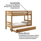 Treliche Solteiro 100% Madeira Maciça La Paz Espresso Móveis