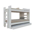 Treliche Solteiro 100% Mdf Paris 125 Branco Neve