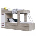 Treliche Solteiro 1 Porta Móveis Percasa Fresno/branco