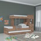 Treliche Solteiro 3 Gavetas Caetano Atacama Com Colchões